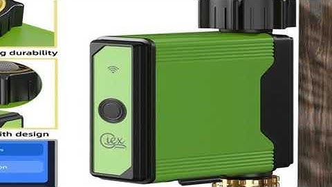 ZIGBEE WIFI Garden Watering Timer Smart Sprinkler Drip Irrigation System Built-in Water Flow Recorde