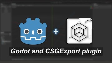 CSG Export - 3D Modeling using #GodotEngine