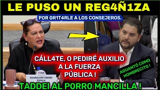Llegó Muy CH1NG00N el P0RR0 Mancilla Gritando al INE y Taddei le da la REG4ÑADA de su Vida ! 