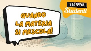Sostanze pure e miscugli