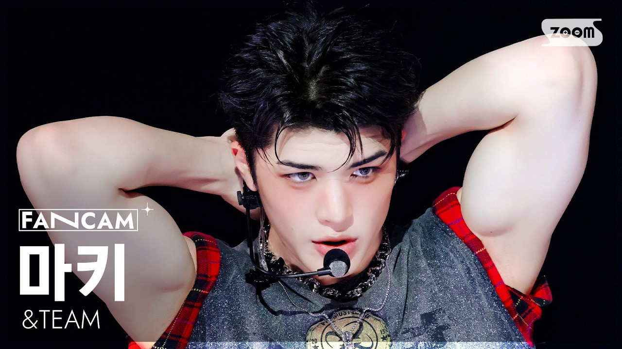 Front Row FanCam 4K] &TEAM Maki 'Bewitched (Korean ver.)' (&TEAM