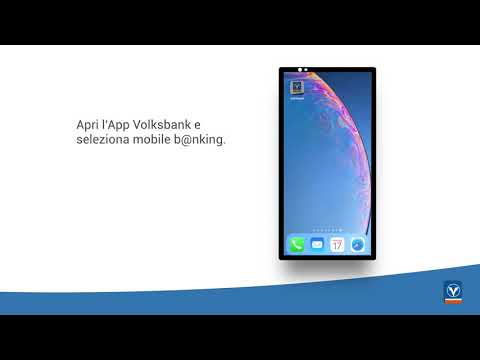 Accedi a mobile banking con l'App Volksbank