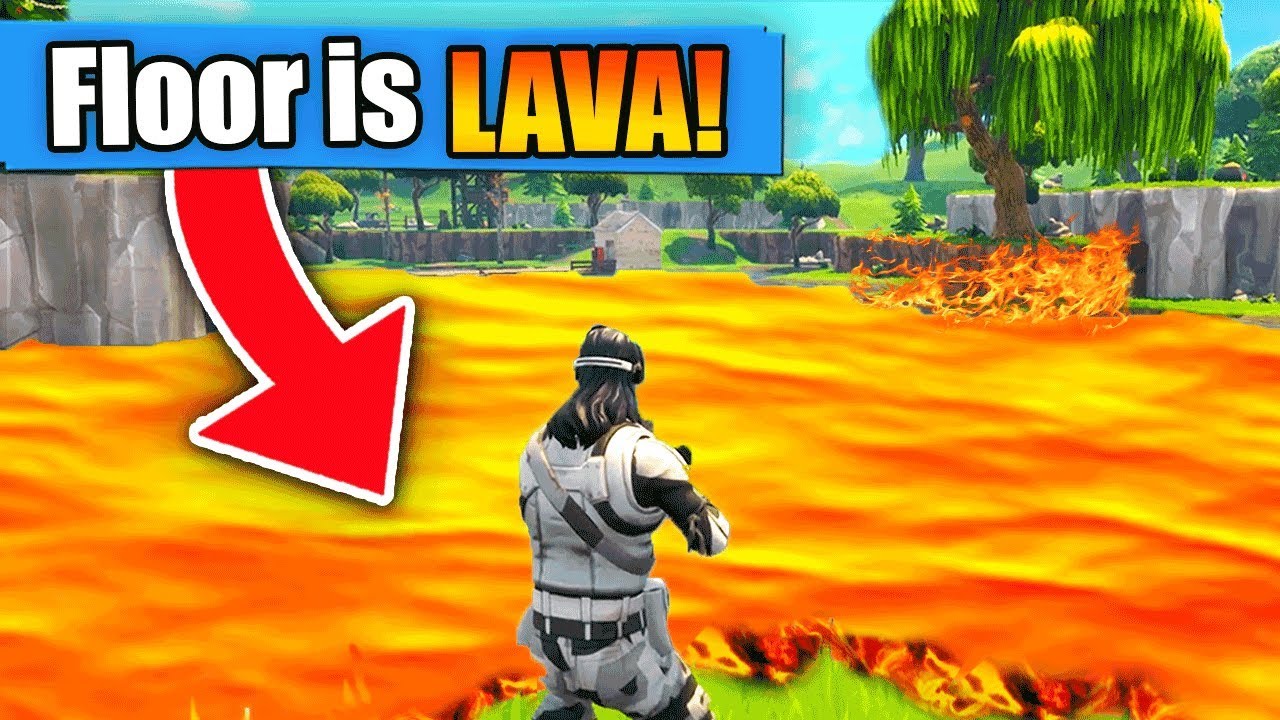 THE FLOOR IS LAVA! (Fortnite Battle Royale Challenge ... - 1280 x 720 jpeg 203kB