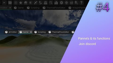 Panels in its magic game engine |part 2|  #SGD_GAMES