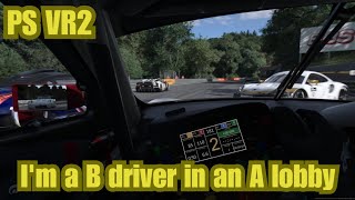 I'm a B driver in an A lobby