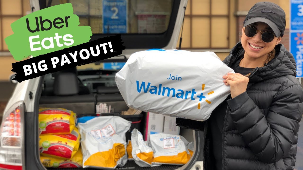 Uber Eats Driver Big Walmart Order Payout YouTube Uber Eats Driver Big Walmart Order Payout YouTube
