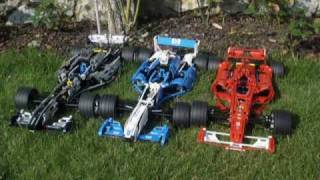 Lego technic 8458 silver champion/formula 1 racer, racers 8461
williams f1 racer & 8674 ferrari 1:8!!! all my on: http...