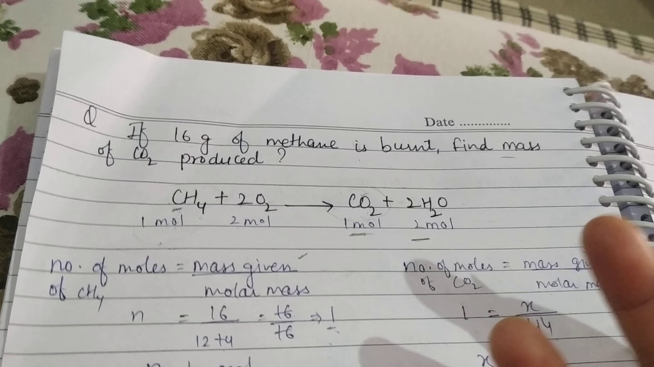 Stoichiometry Class Xi YouTube