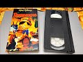 Pinocchio on VHS, 1940 release. From my Disney VHS collection