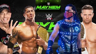 WWE Batista, John Cena Vs Mustafa Ali, the miz wwe mayhem gameplay