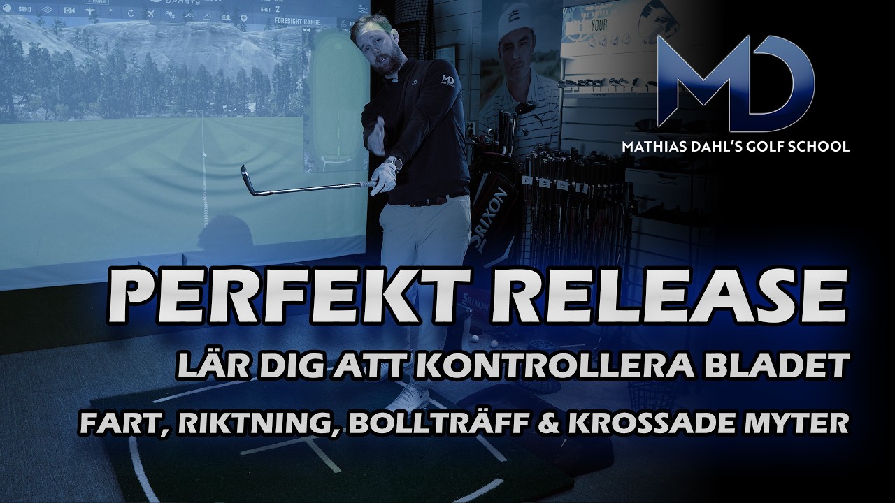 Lär dig releasa klubban. Bättre bollträff & längre, rakare slag garanterat!