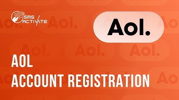 Registration in AOL WITHOUT A PHONE NUMBER! Virtual number for AOL