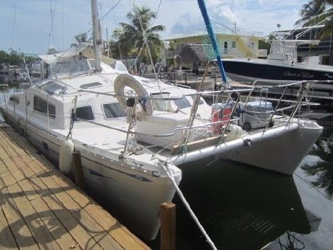 Used 36 Catamaran For Sale Key Largo Youtube