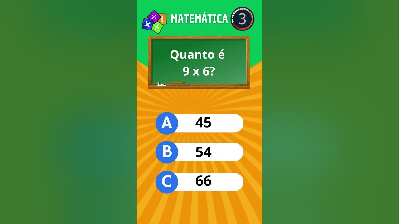 Quiz de matemática dá comida grátis