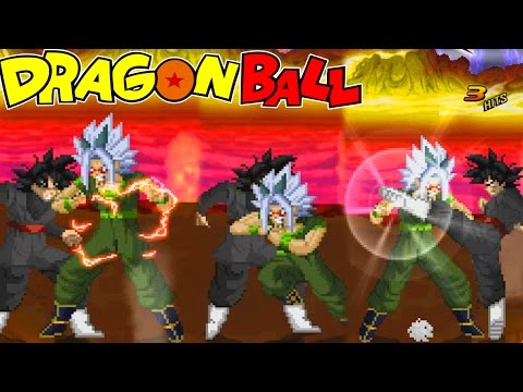 Goku Black Vs Xicor?! SSJ3 Broly &amp; SSGSS Vegeta Challenge ...