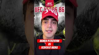 UFC Vegas 86 - Rodolfo Vieira vs Armen Petrosyan