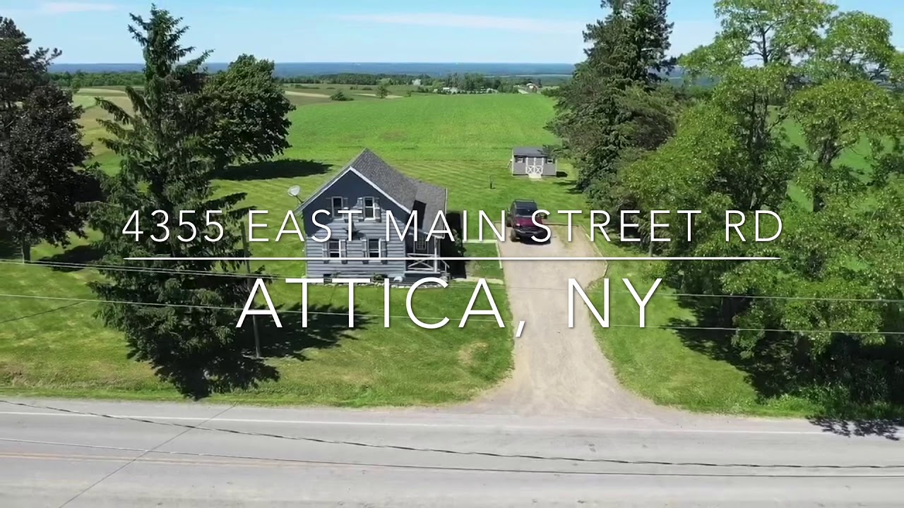 4355 East Main Street Rd. Attica, NY - YouTube