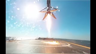 Почему не видно посадки SpaceX?