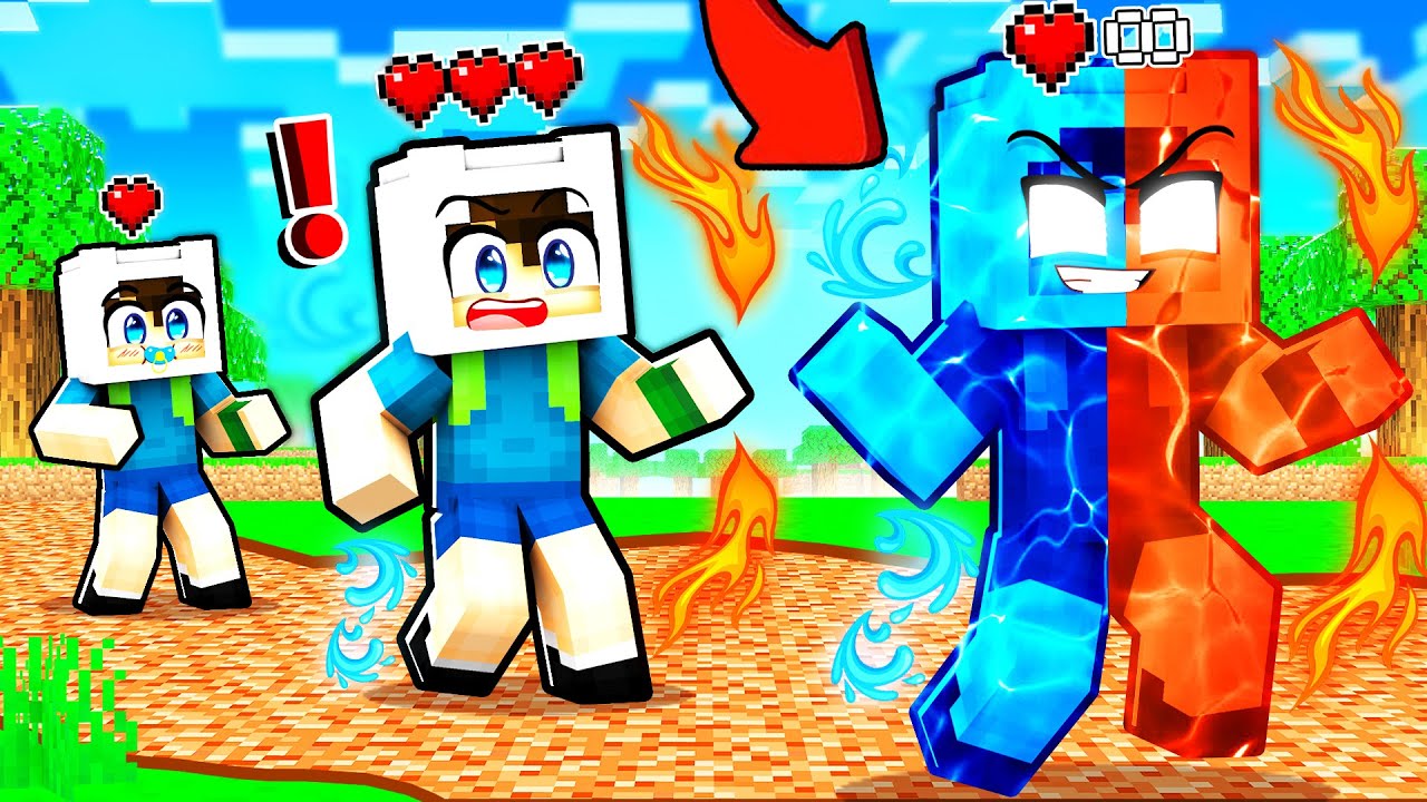 Minecraft'ta DOĞUMDAN ÖLÜME ELEMENT ENES!