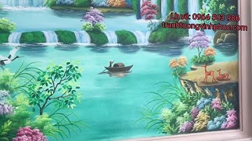 VẼ TRANH 3D RẺ ĐẸP TẠI PHÚ LƯƠNG - THÁI NGUYÊN 0964 503 986