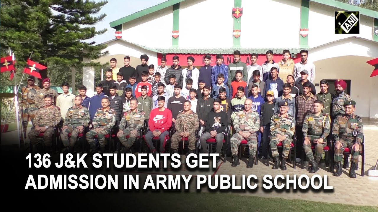 136 students from militancy affected regions get admission in Army Public School in Punjab