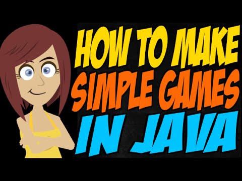 How to Make Simple Games in Java - YouTube