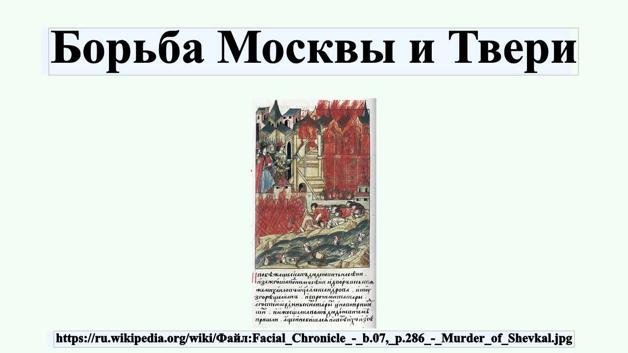 3 борьба москвы и твери. Противостояние Твери и Москвы в 14 веке. Москва и Тверь 14 век. Борьба Москвы и Твери. Противостояние Москвы и Твери.