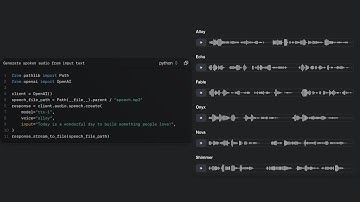 OpenAI Text-To-Speech API Python Guide