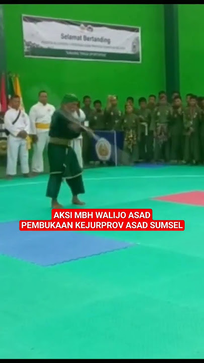 AKSI MBH WALIJO ASAD-PEMBUKAAN KEJURPROV ASAD SUMSEL||#pencaksilat #persinasasad #shortvideo #fypシ