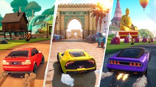 Horizon Chase 2 - アクセルベタ踏み、高速3Dレースゲーム / 面白いゲーム情報 iOS Apple Arcade screenshot 1