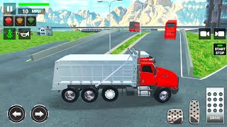 Dump Truck Driving Academy - City & Offroad Drive School Simulator #10 - Android Gameplay screenshot 1