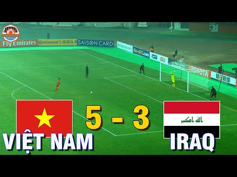 Penalties | Việt Nam vs Iraq | Thầy Park chơi "bài" độc khiến thủ môn Iraq tức tưởi khóc ròng!