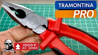 ALICATE ISOLADO TRAMONTINA PRO 8”- Ferramentas com 110 anos de história-Made in Brasil p/ 120 países
