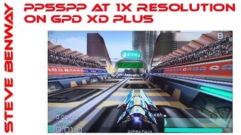 PPSSPP at 1x resolution on GPD XD Plus