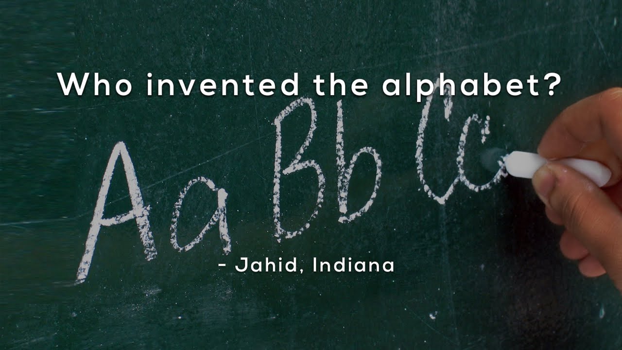 Who Invented The Alphabet YouTube Who Invented The Alphabet YouTube
