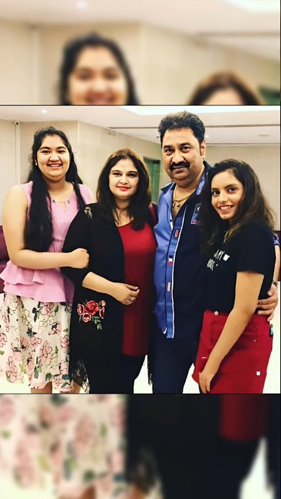 Kumar Sanu with his wife Saloni Sanu and Family #kumarsanu #shorts #ytshorts