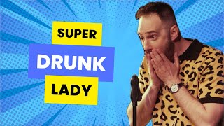 Super Drunk Fan Tries To Speak