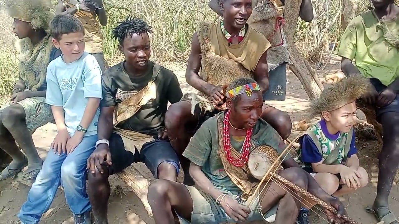 Hadza men sings@bushcraftskills23
