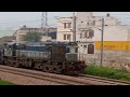 EARLY MORNING ACTION OF LKO WDM 3D WITH BOBYNM WAGONS AT MUZAFFARNAGAR.