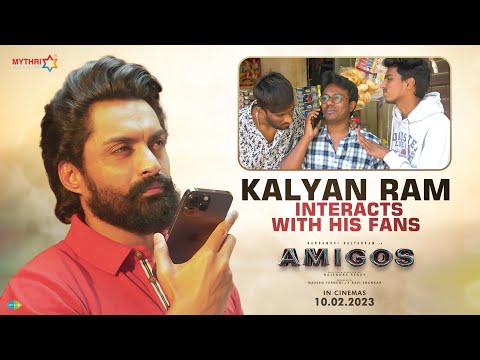 Kalyan Ram Interacts with His Fans | Amigos Promotional Video | Ashika Ranganath | Rajendra Reddy