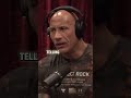 The Rock Denies Using Steroids #joerogan