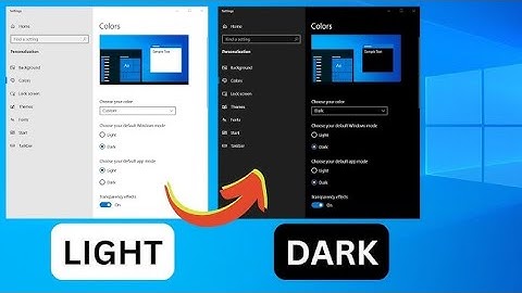 How to Enable DARK MODE on Windows 10 and 11 Easily