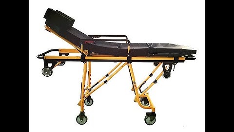 WSX A8 Aluminum Alloy Ambulance Stretcher For Patient Transport,Foldable Automatic Loading Stretcher