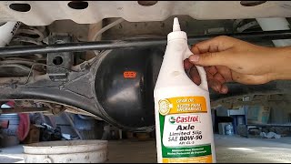Como cambiar aceite de diferencial (Limited Slip) Nissan Pathfinder (Terrano/wd21)