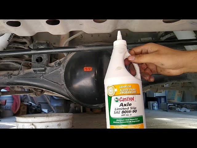 Treinta damnificados todo lo mejor Como cambiar aceite de diferencial (Limited Slip) Nissan Pathfinder  (Terrano/wd21) - YouTube