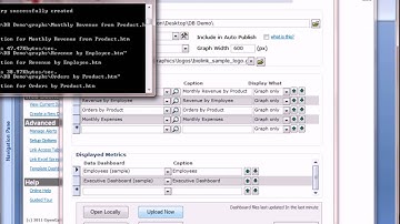 Dashboard Builder Web Edtion Tutorial