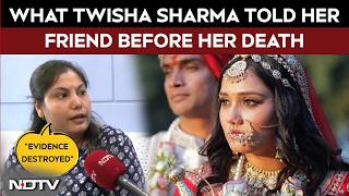 LIVE: Twisha Sharma News | "Evidence Destroyed": Twisha Sharma’s Friend Levels Serious Allegations
