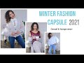 My Winter Capsule  Wardrobe 2021 - Fashion Haul 2021- Casual and Lounge -
