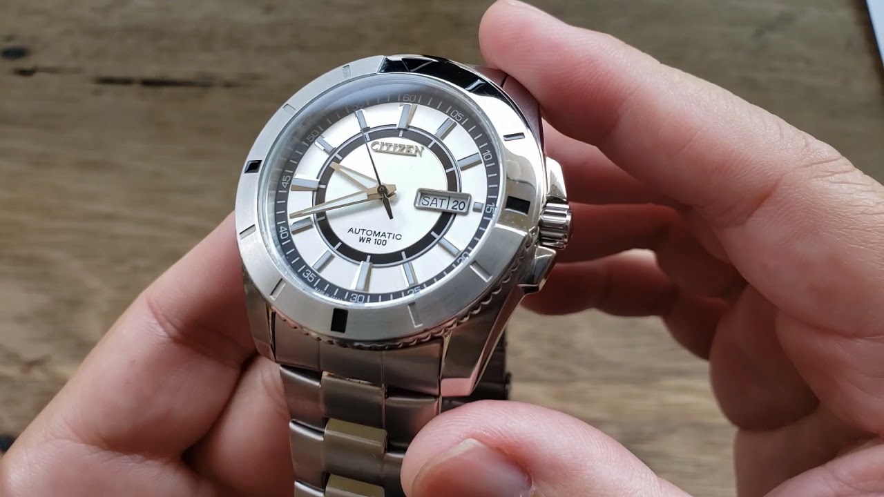 RELÓGIO MASCULINO CITIZEN AUTOMÁTICO NP4000-59A MADE IN JAPAN