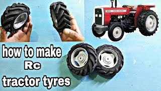 how to make tractor rear tyres / how to make tractor tyres /tractor tyre kese banaye /@dkart&craft